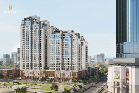 BÁN CĂN HỘ 3PN DỰ ÁN HUẾ HERITAGE NGAY TRUNG TÂM THÀNH PHỐ HUẾ, GIÁ CHỈ 60 TRIỆU/M2