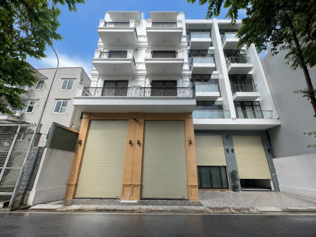 PHỐ HOA LÂM 65M2 NHÀ MỚI XÂY 6 TẦNG THANG MÁY Ô TÔ ĐÕ CỬA