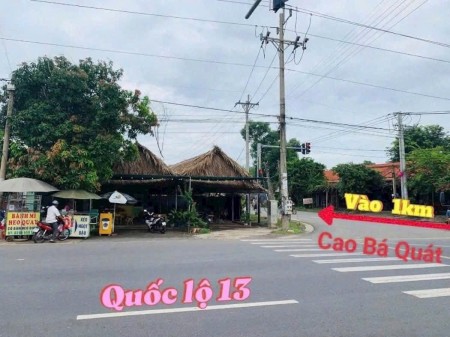 CẦN BÁN GẤP ĐẤT MẶT TIỀN CAO BÁ QUÁT CẠNH KCN MINH HƯNG