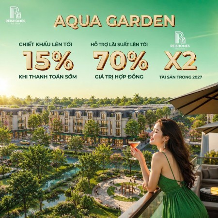 Đất Nền Aqua Garden Hòa Bình (KĐT Thống Nhất) Chính Chủ Bán 3 Lô Đất Đẹp, Giá Cực Tốt Chỉ Từ 1.x Tỷ.