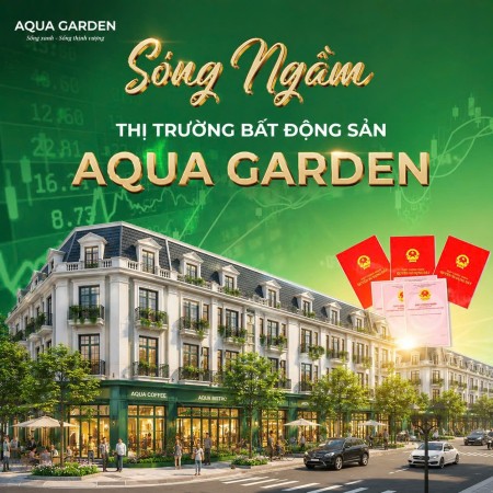  HÀNG HIẾM DUY NHẤT 1 LÔ ĐẤT NỀN HOA HẬU TẠI AQUA GARDEN (…