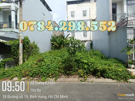 Bán nhanh đất Bình Hưng, Bình Chánh Ql50 gần bxq8