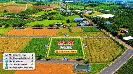 Đất ngộp Phường 2 Bảo Lộc sẵn 500m2 thổ cư