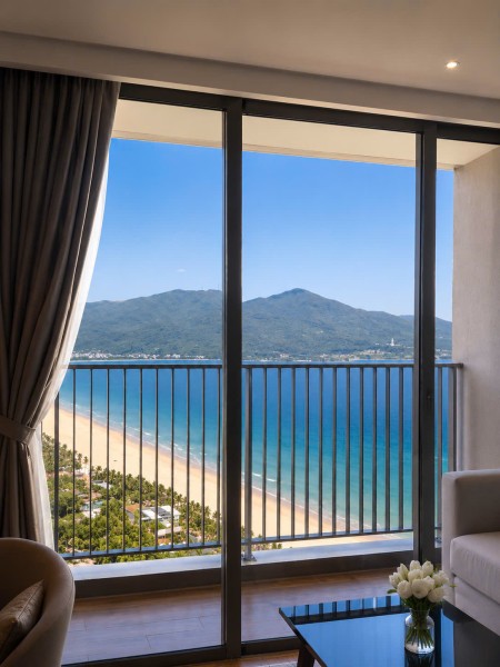 Bán căn hộ 1PN view biển Mỹ Khê full nội thất, sẵn sàng khai thác cho thuê tại The Soleil Đà Nẵng