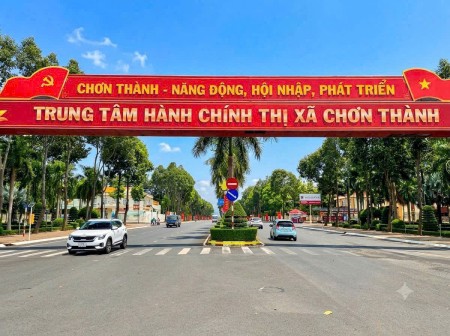 Bán gấp lô đất sát KCN Becamex Bình Phước, kế bên TTHC Chơn Thành
