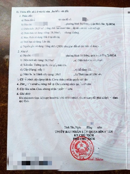 Bán Nhà Bình Tân 30m2: P. Bình Trị Đông, Hẻm 3m Thông, 2,85 Tỷ