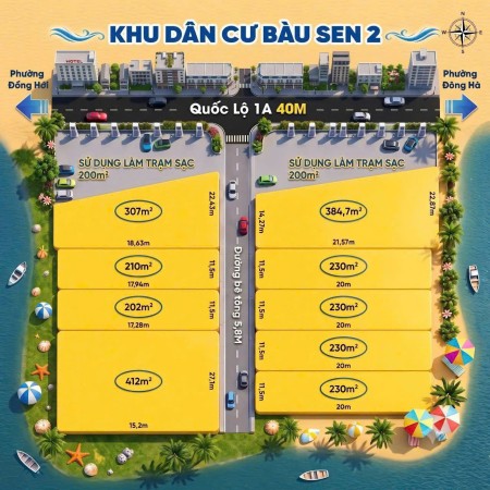 CHỈ TỪ 400 TRIỆU SỞ HỮU ĐẤT NỀN VEN HỒ BÀU SEN (MẶT TIỀN QL1A)