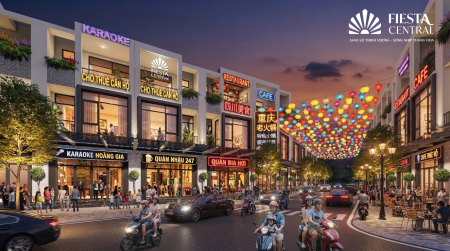 NHÀ PHỐ FIESTA CENTRAL – KHÔNG CHỈ LÀ MỘT MẶT BẰNG, MÀ LÀ KHÔNG GIAN ĐỂ TẠO DỰNG GIÁ TRỊ RIÊNG