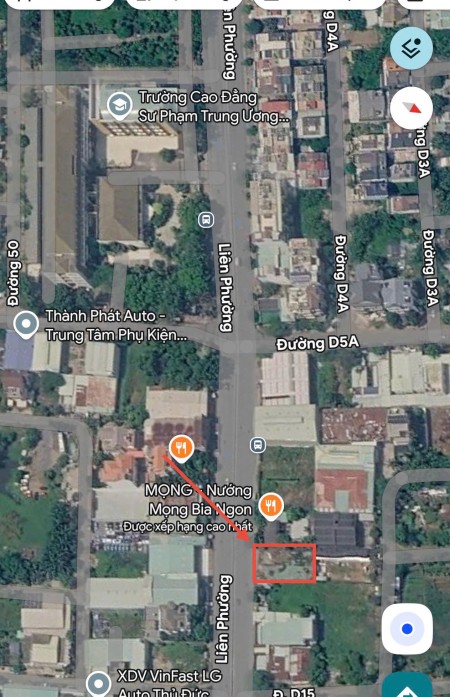Cho thuê đất mặt tiền Liên Phường tại KDC Kiến Á, 55 triệu, 650m2, Phường Phước Long B, Quận 9