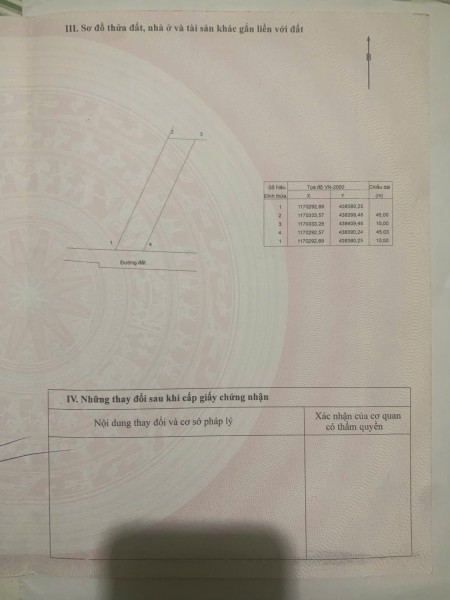 CHÍNH CHỦ BÁN ĐẤT MẶT TIỀN ĐƯỜNG 29 – NGHĨA THÀNH – GẦN KCN CHÂU ĐỨC