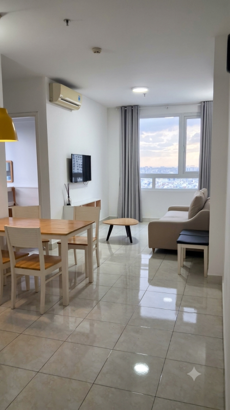 CHO THUÊ GẤP CC 90 RIVERSIDE NGUYỄN HỮU CẢNH 2PN FULL NỘI THẤT
