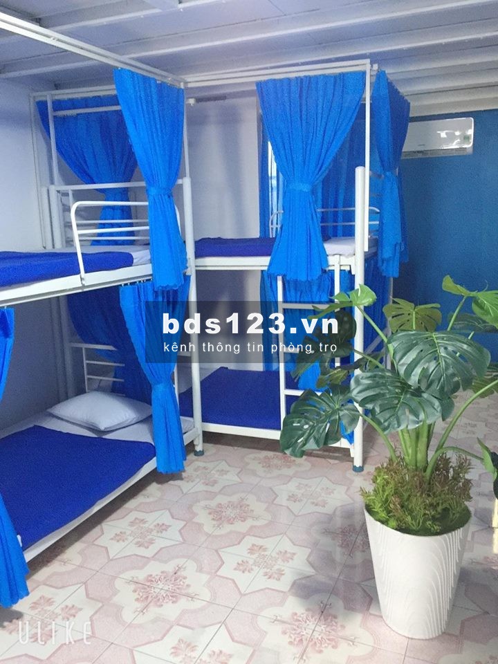 Ký túc xá bao điện nước , ga gối nệm khách sạn , nước uống miễn phí