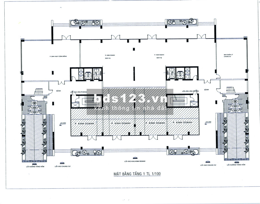 Cho thuê Shophouse khối đế căn hộ mặt tiền Bến Vân Đồn Quận 4 – Giá rẻ