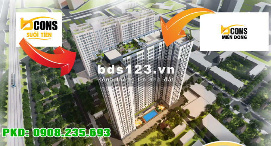 Bán Căn Hộ Chung Cư Bcons Miền Đông ngay Làng Đại Học Quốc Gia, 1ty180/Căn