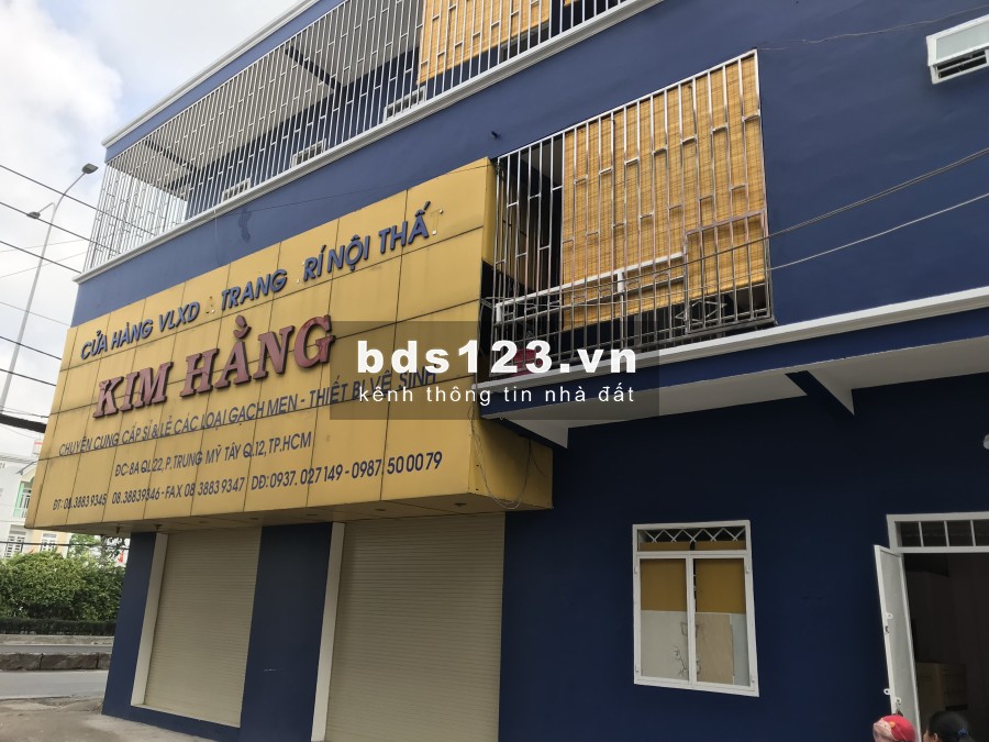 Cho thuê mặt bằng kinh doanh - văn phòng Tầng Trệt - 2 MT- QL22 - hẻm thông xe tải