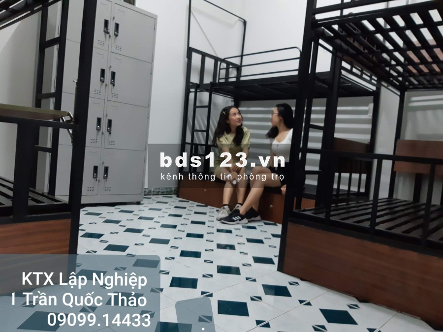 Phòng trọ ký túc xá tư nhân giá rẻ sleepbox Lập Nghiệp - số 1 Trần Quốc Thảo phường 6 Quận 3