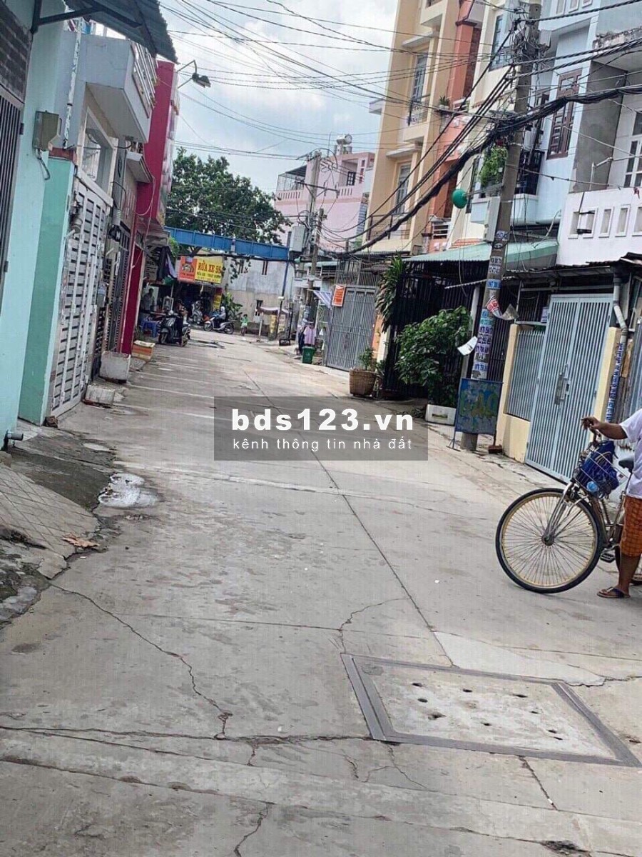 Nhà 1 tấm, 3 p ngủ, hẻm Nguyễn Văn Quá, Đông Hưng Thuận, Q12. bán 1.65 tỷ