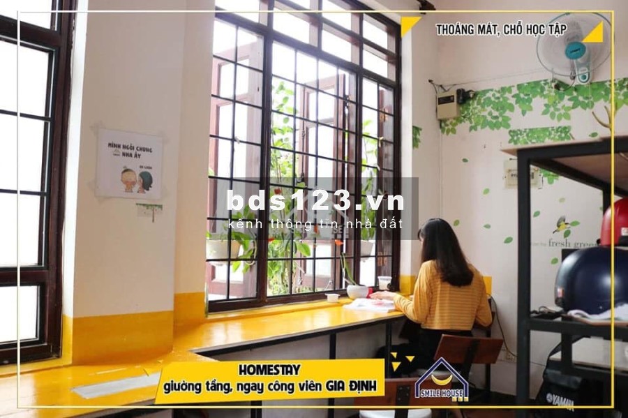 Homestay giường tầng cao cấp giá rẻ bao trọn gói p3 Gò Vấp