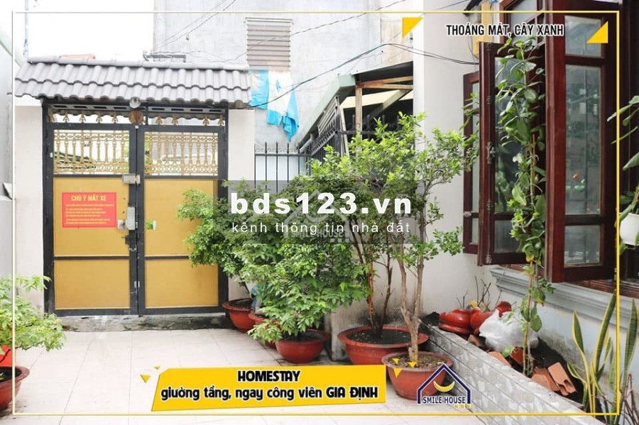 Homestay giường tầng cao cấp giá rẻ bao trọn gói p3 Gò Vấp