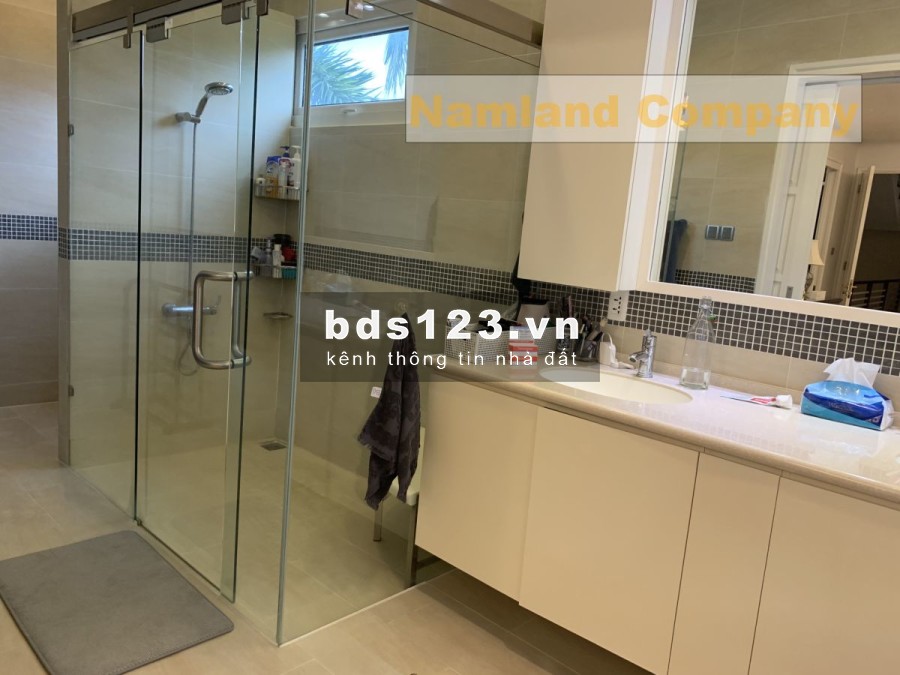 Villa HOT hồ bơi sân vườn cho thuê 515m2 5PN Trần Não - Bình An