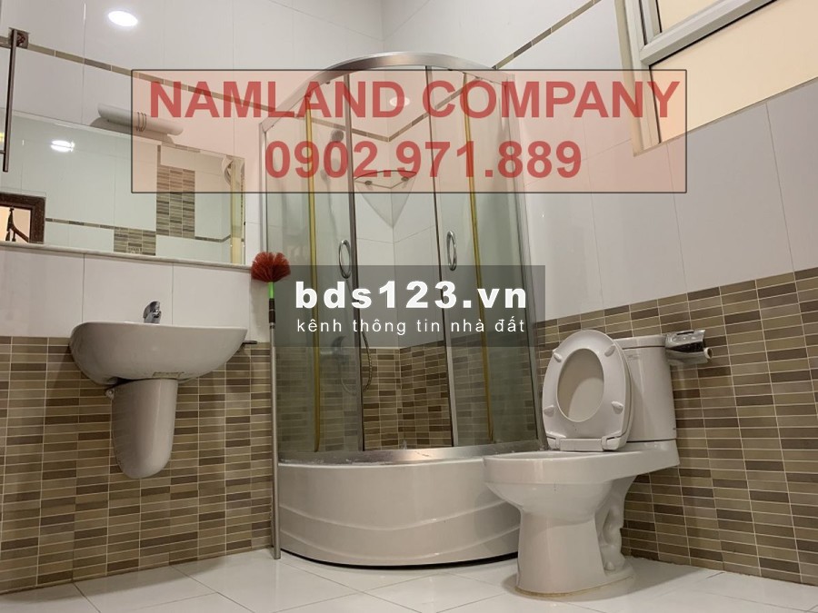 Nhà nguyên căn xây dựng mới hoàn toàn,mặt bằng thông suốt