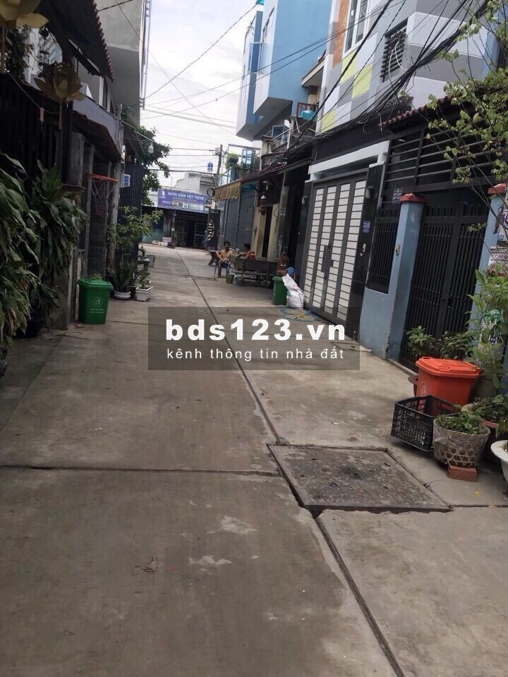 Nhà SHR 1 trệt 2 lầu 4PN 1 sẹc HXH, Bình Thành, gần UBND Phường BHHB