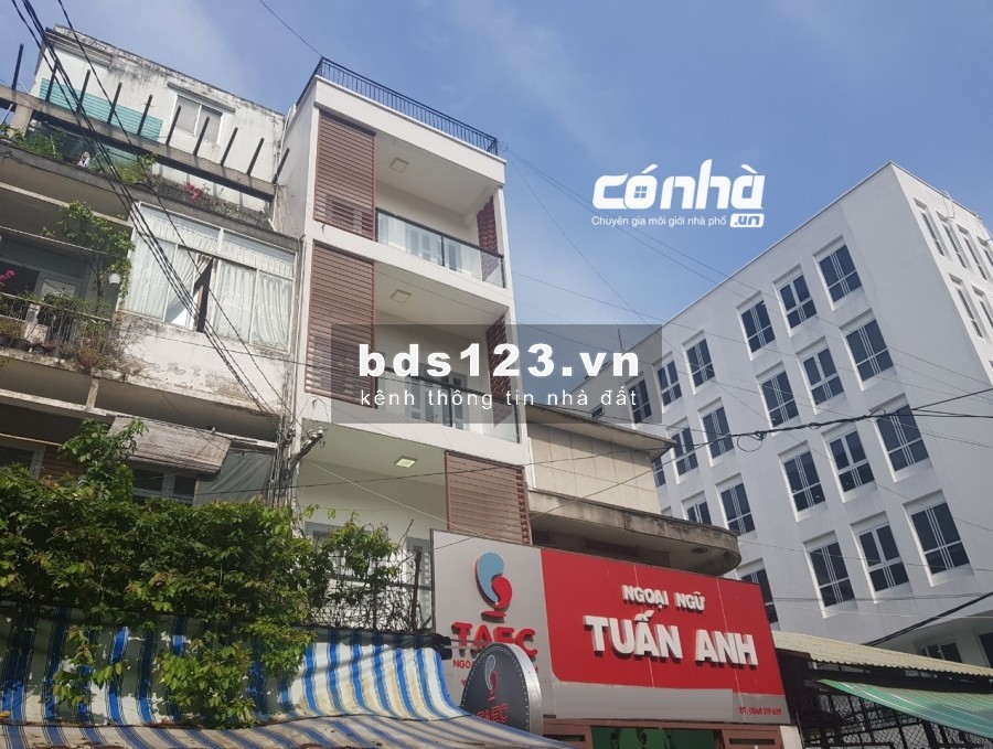 Cho thuê nhà nguyên căn Hai Bà Trưng, phường 8, Quận 3. DT: 5x20m, 4 lầu _ có nhà