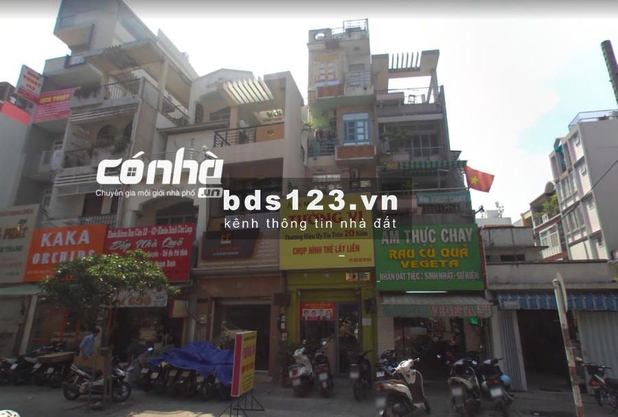 Nhà mặt tiền đường Điện Biên Phủ, quận 10. DT: 3.8x15m, 5 lầu tiện làm văn phòng đại diện, showroom, spa _ có nhà