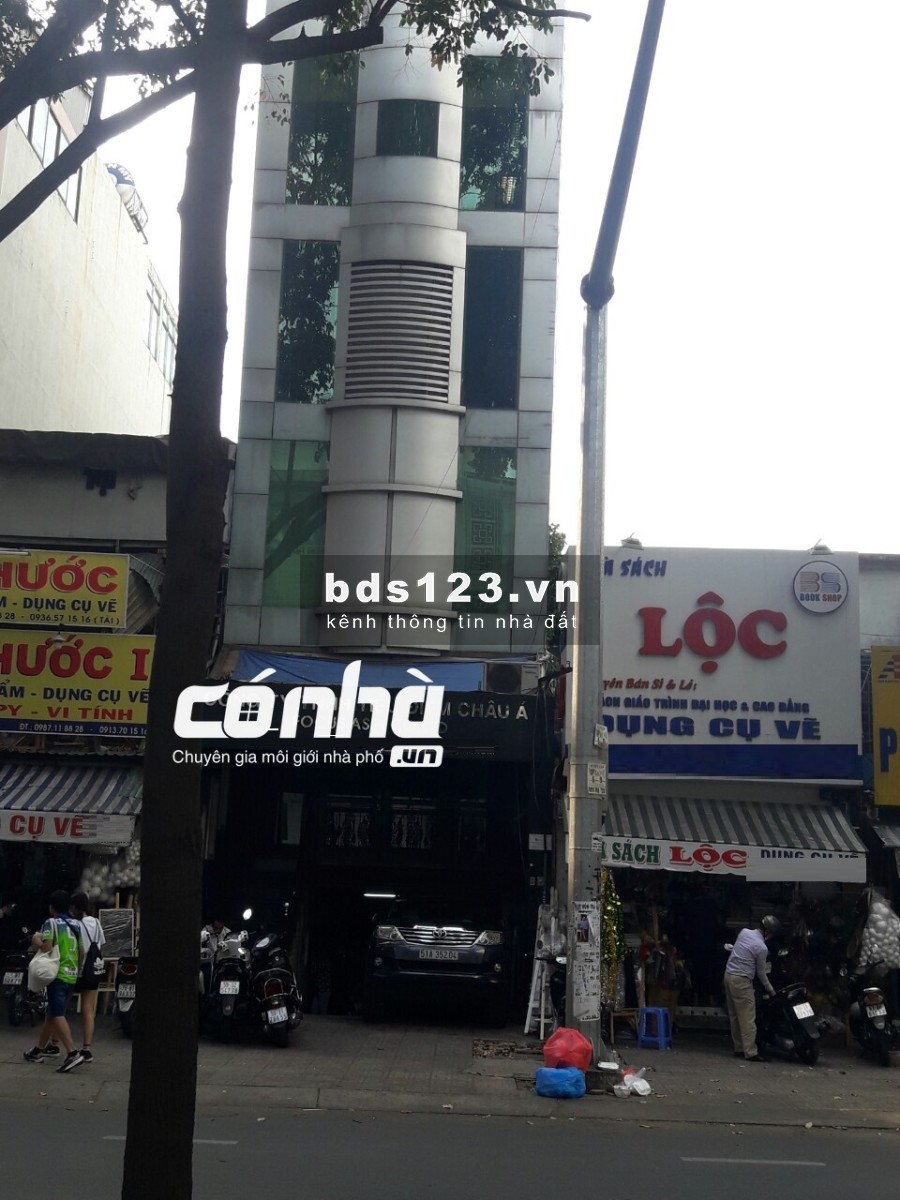 Nhà thuê nguyên căn đường Nguyễn Đình Chiểu, phường 6 Quận 3. DT : 5X25M, hầm 4 lầu _ có nhà