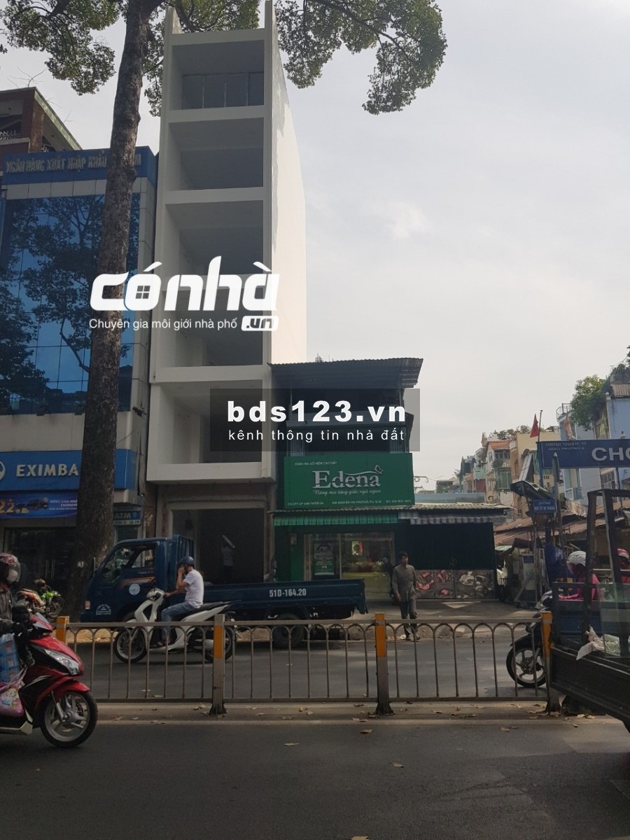 Nhà nguyên căn mặt tiên đường Nguyễn Tri Phương, phường 4, Quận 10. DT 4x18m, 5 lầu _ có nhà