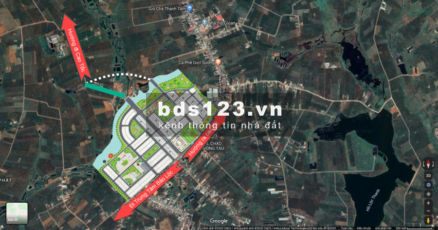 Mở bán duy nhất 20 lô Shophouse mặt tiền Nguyễn Thái Bình dự án Bảo Lộc Golden City giá 10.9tr/m2