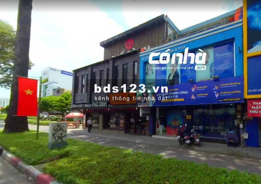 Nhà mặt tiền đường 3 tháng 2, phường 12, quận 10. DT 8x18m tiện phát triển nhiều chuỗi thương hiệu _ CÓ NHÀ