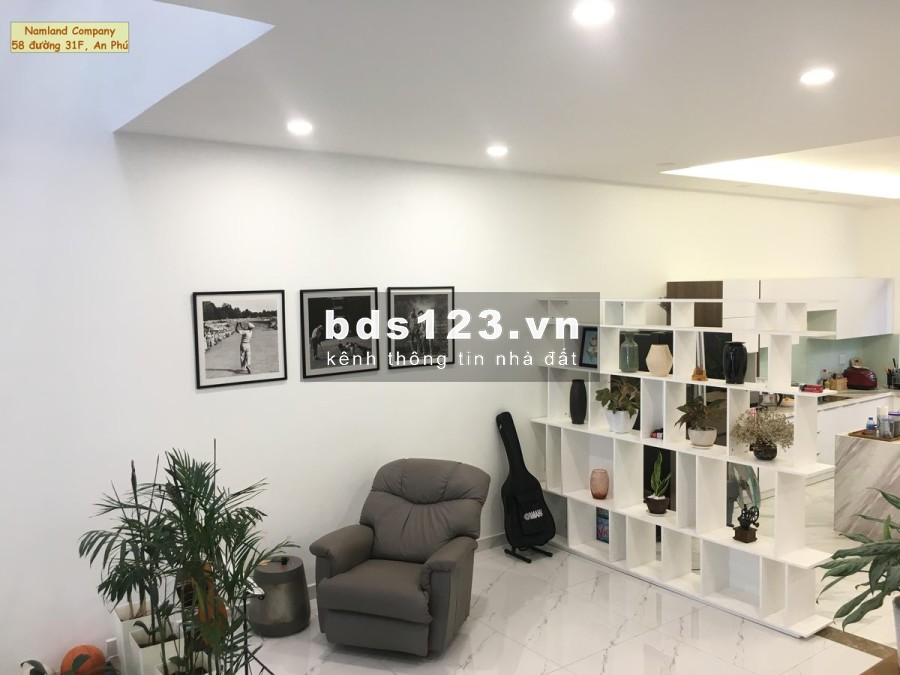 Villa cho thuê gấp SMS277 hầm 3 lầu DTSD 388m2, phường Cát Lái, giá 30 triệu