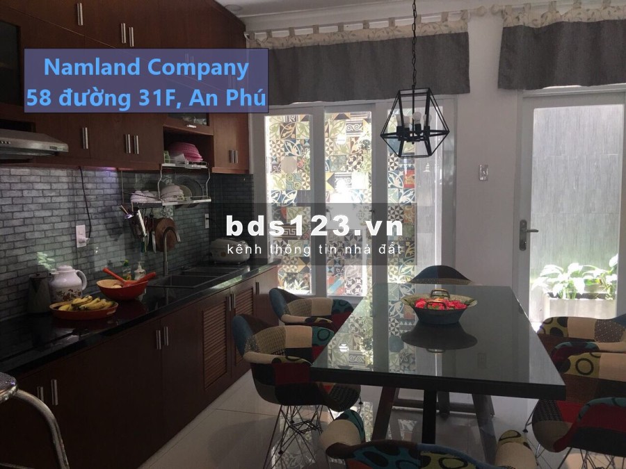 Nhà phố đường Lương ĐỊnh Của 3 lầu, có hầm 4PN đẹp, Bình Khánh, Quận 2