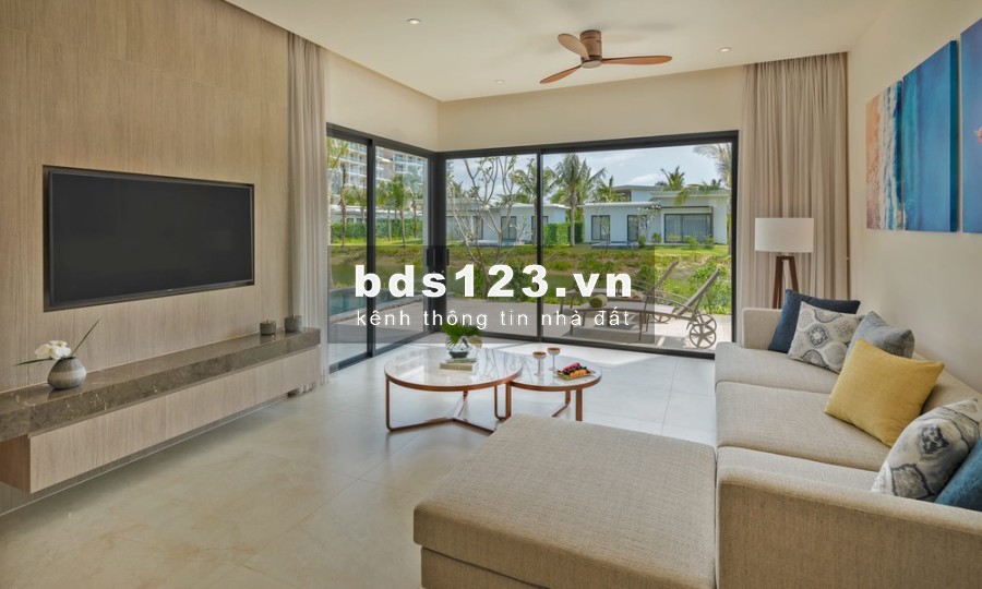 Do ảnh hưởng của dịch, cần bán gấp căn Aqua villa 2PN của Resort Melia Hồ Tràm (Melia Hamptons)