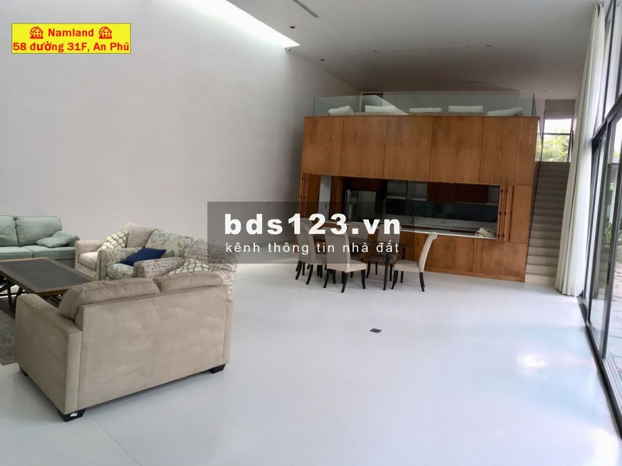Villa phố áp mái có sân nhỏ Đường Ngô Quang Huy, Phường Thảo Điền