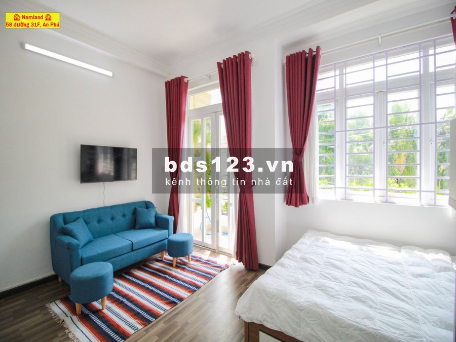 Villa phố áp mái có sân nhỏ Đường Ngô Quang Huy, Phường Thảo Điền