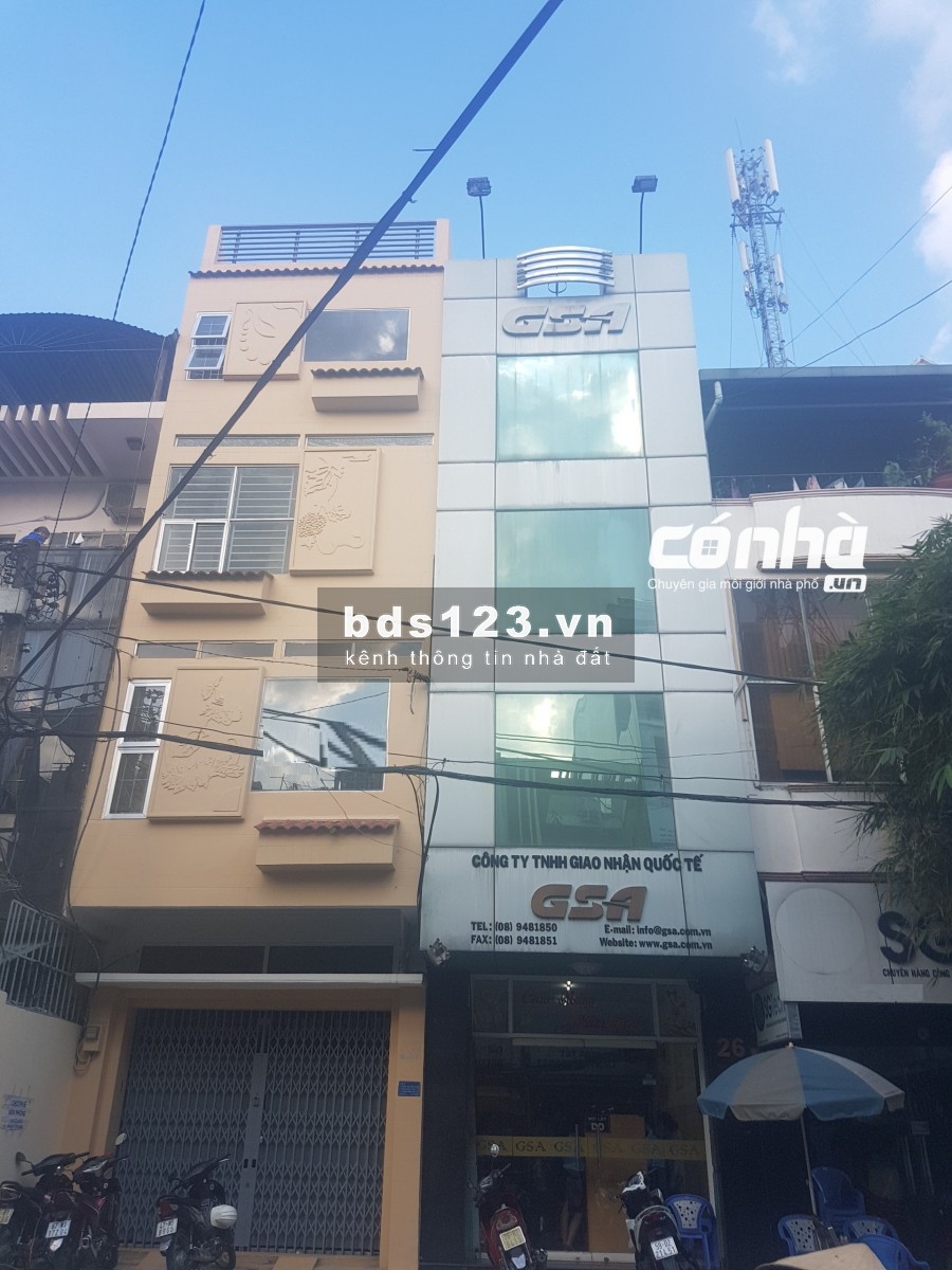 Cho thuê nhà mặt tiền đường Thăng Long, Tân Bình. DT 4x28m, 3 lầu _ CÓ NHÀ