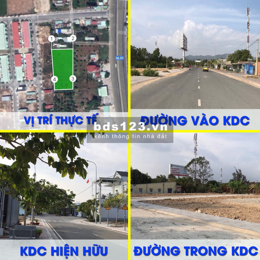 Đất nền chợ Tân Hòa, gần UBND, Sổ đỏ sẵn, chỉ trả 600 triệu, Thổ cư 100%