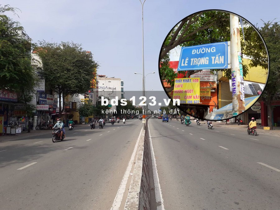 Cần bán gấp đất mặt tiền Lê Trọng Tấn phường Tây Thạnh Quận Tân Phú