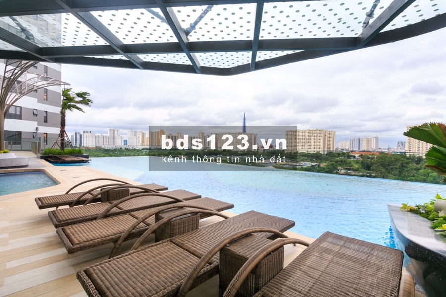Căn hộ chung cư The Sun Avenue 1PN _ 1WC, full nội thất, có ban công - hạ giá vì covid19.