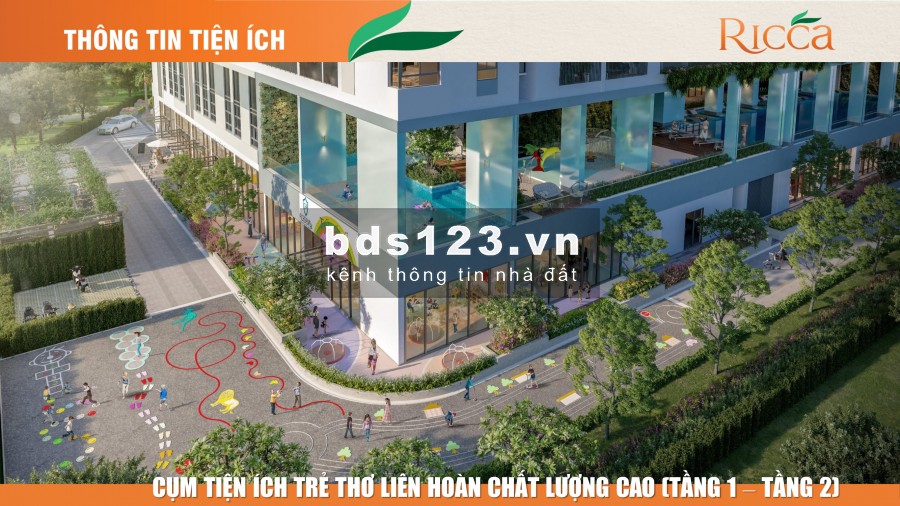 Chính chủ bán căn B.11 tầng 12 1PN + 1, chung cư Ricca Quận 9, hướng nhìn Vinhomes và KDL Suối Tiên