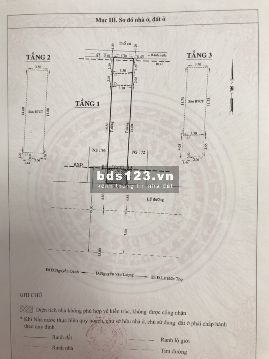 Bán nhà MT Nguyễn Văn Lượng Gò Vấp 7x22m cực đẹp