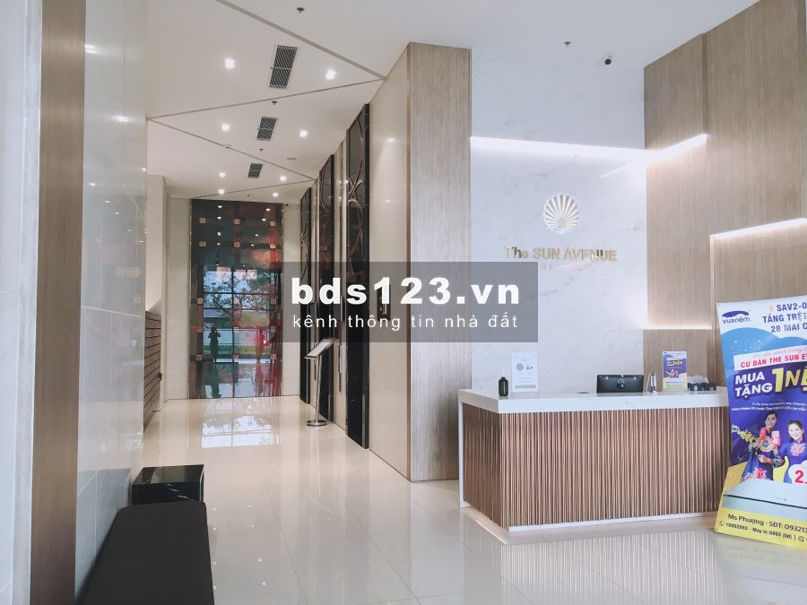 Căn 3PN - 2WC nội thất cao cấp, sang trọng - Chung cư The Sun Avenue Q2 - Giá tốt mùa dịch Covid 19