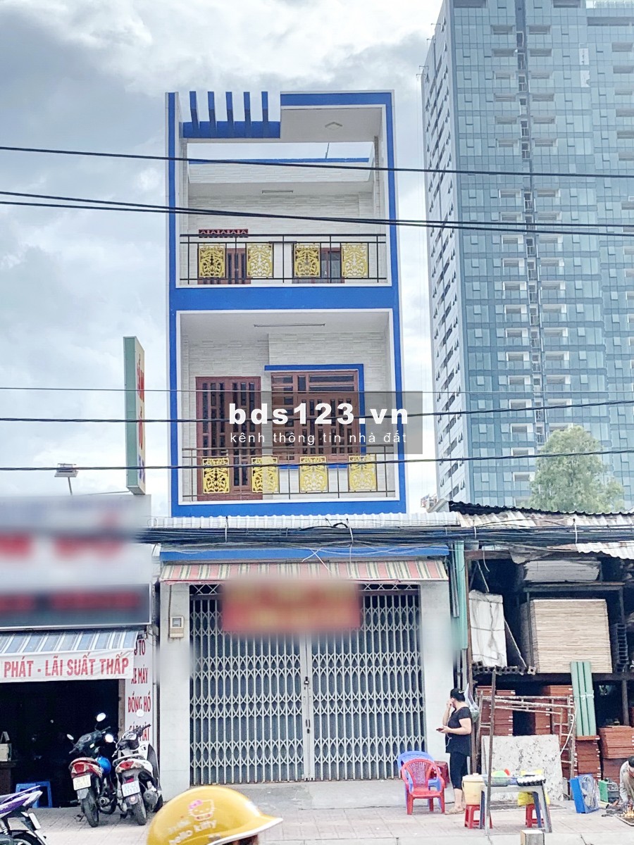 Mặt Tiền Trệt 2 Lầu, DT: 4x22m, Huỳnh Tấn Phát, Quận 7