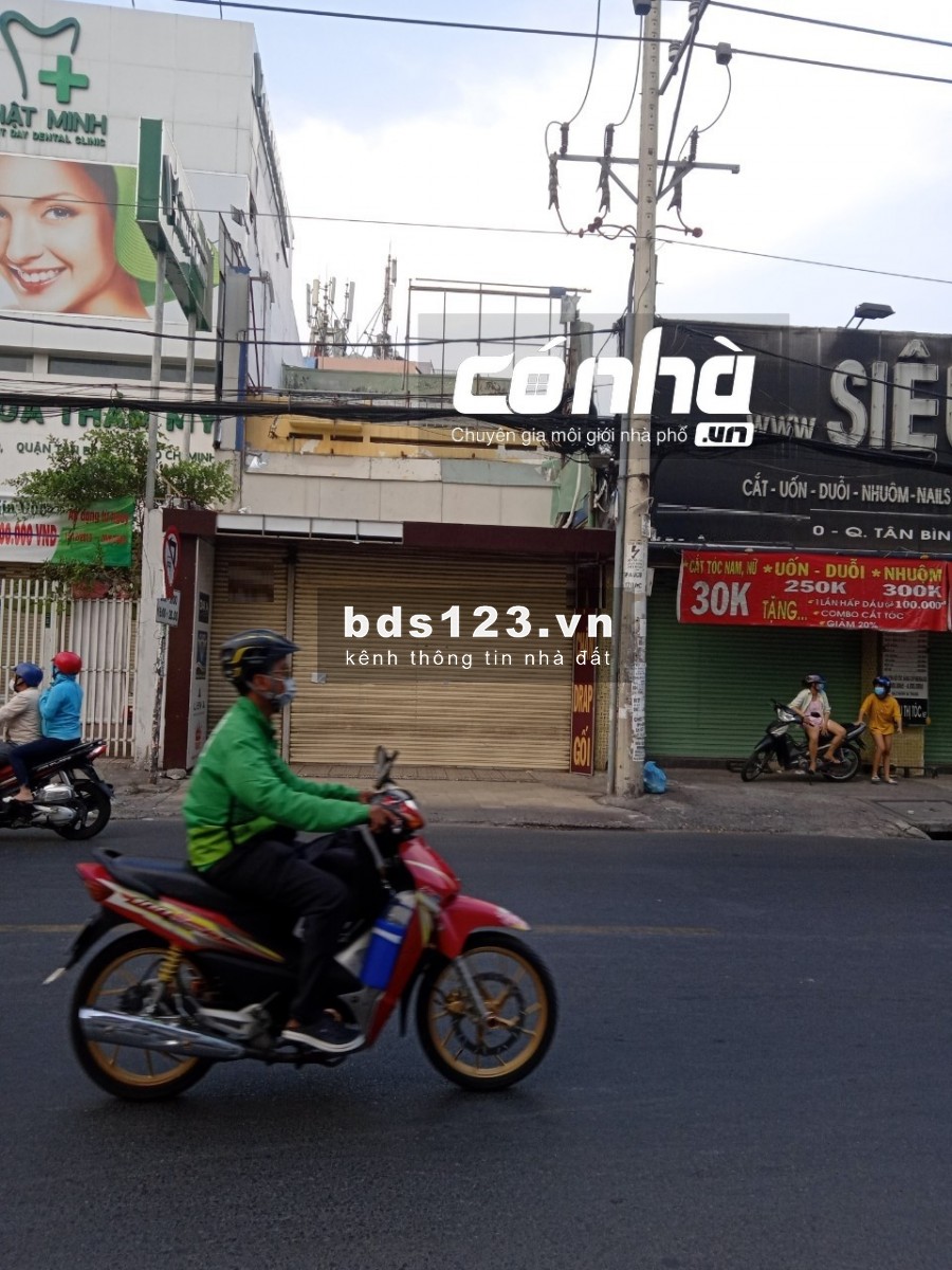 Cho thuê nhà mặt tiền đường Âu Cơ, phường 10, Tân Bình. DT 7x25m _ CÓ NHÀ