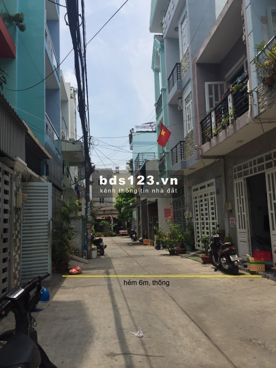 Bán gấp nhà cấp 4, đường Gò Xoài, DT: 4x16m, hẻm 6m thông