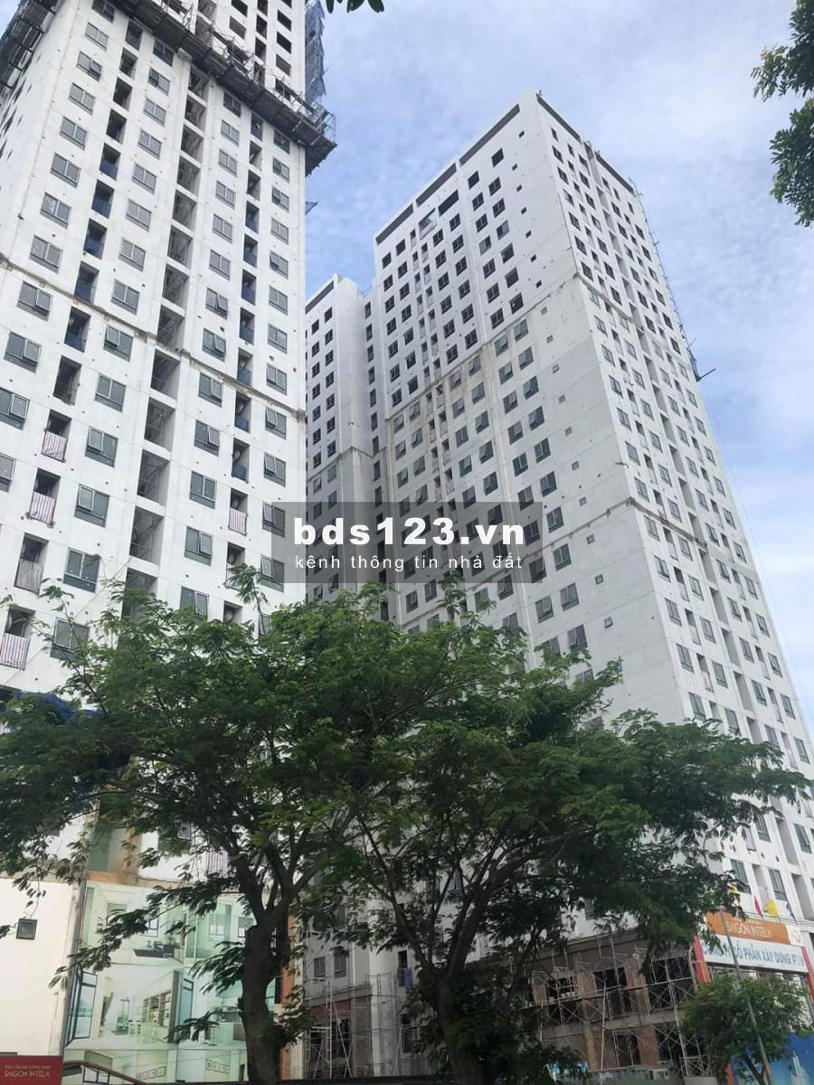 Chính chủ bán căn hộ 2PN,2WC dự án Sài Gòn Intela, Bình chánh. Giá 1.45 tỷ VAT, tầng cao.