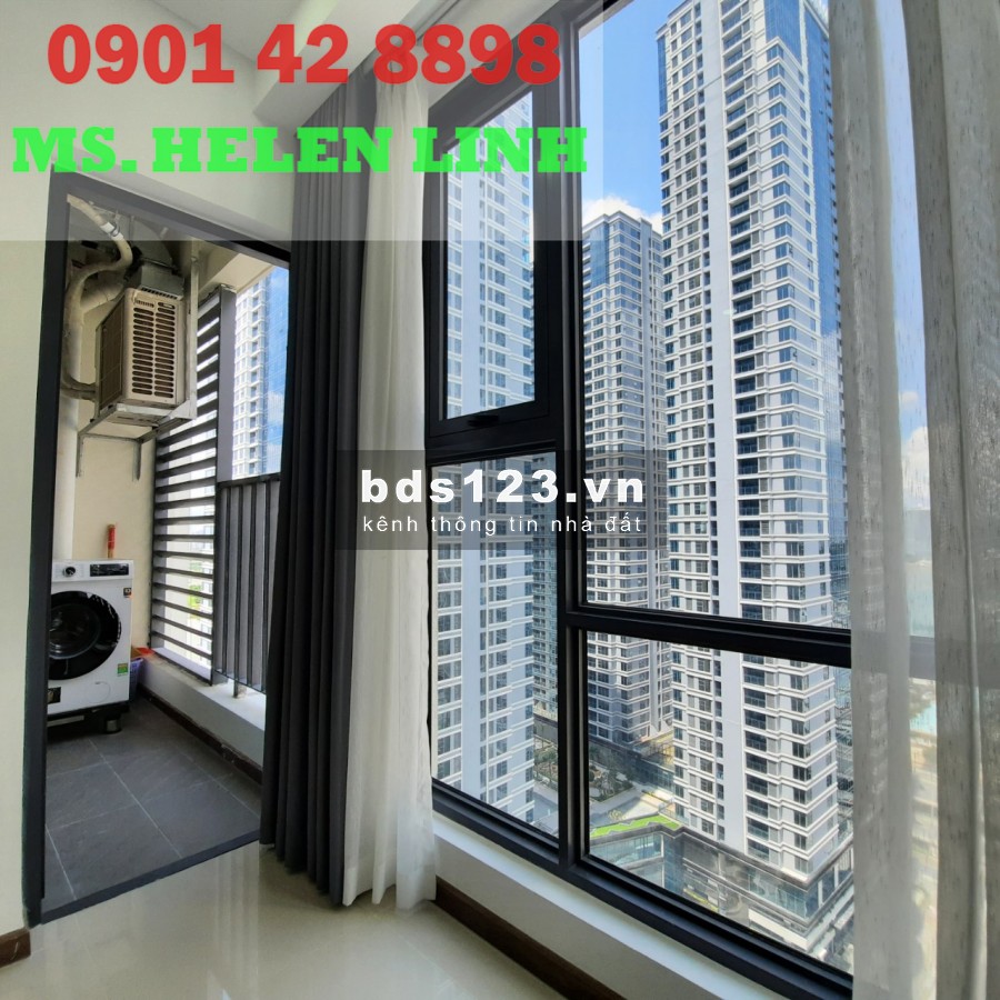 Căn hộ 1PN_50m2 đủ nội thất cho thuê dự án Opal Tower- Saigon Pearl. Hotline PKD: 0901428898