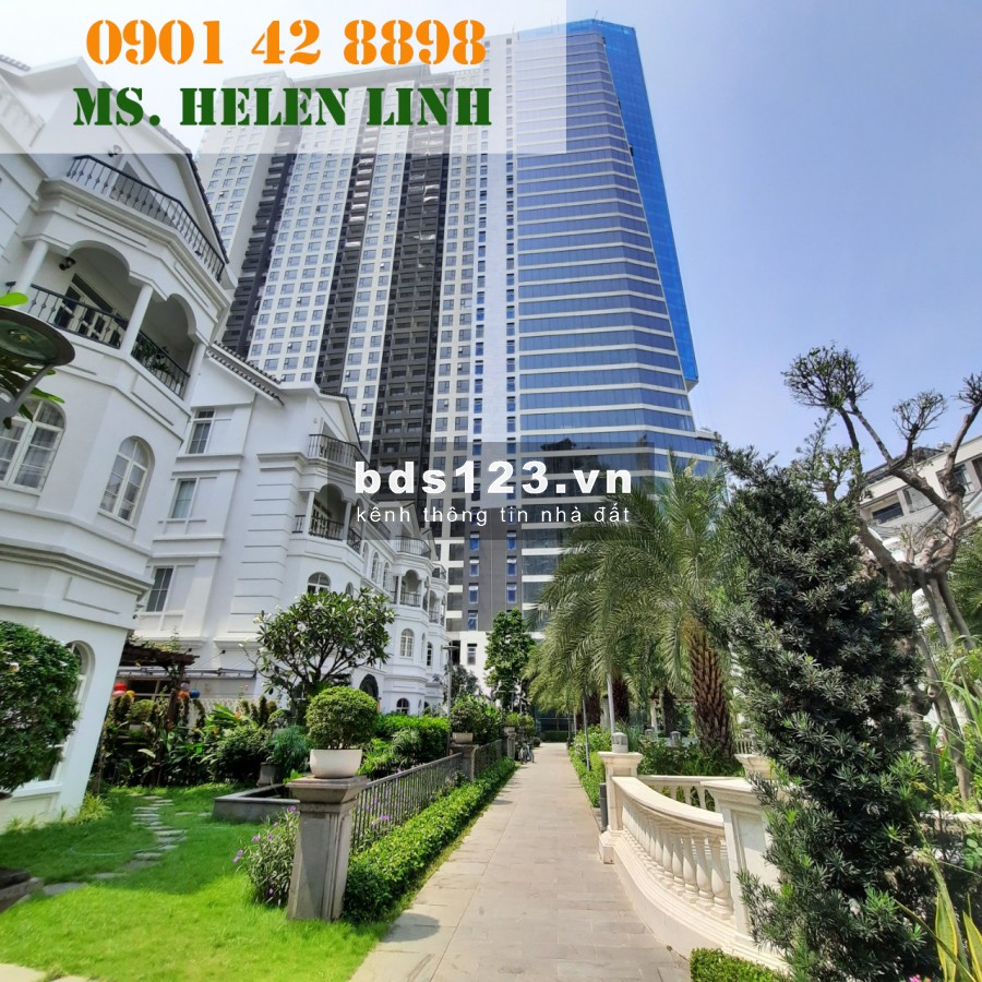 Opal Tower - Saigon Pearl. Căn hộ 3PN - 135m2 cho thuê. Hotline PKD 0901428898